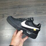 Кроссовки Nike Air Force 1 Low "Off White" Black