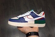Кроссовки Nike Air Force 1 Low Blue White Red