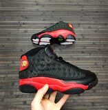 Баскетбольные кроссовки Air Jordan 13 (Black Red)