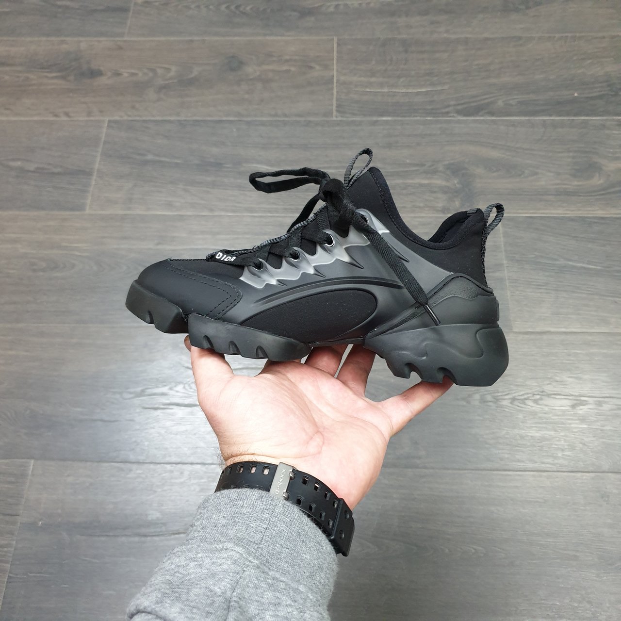 Купить женские кроссовки Диор | Dior D-Connect Sneaker Black в Минске, в  интернет-магазине sport365shoes.by