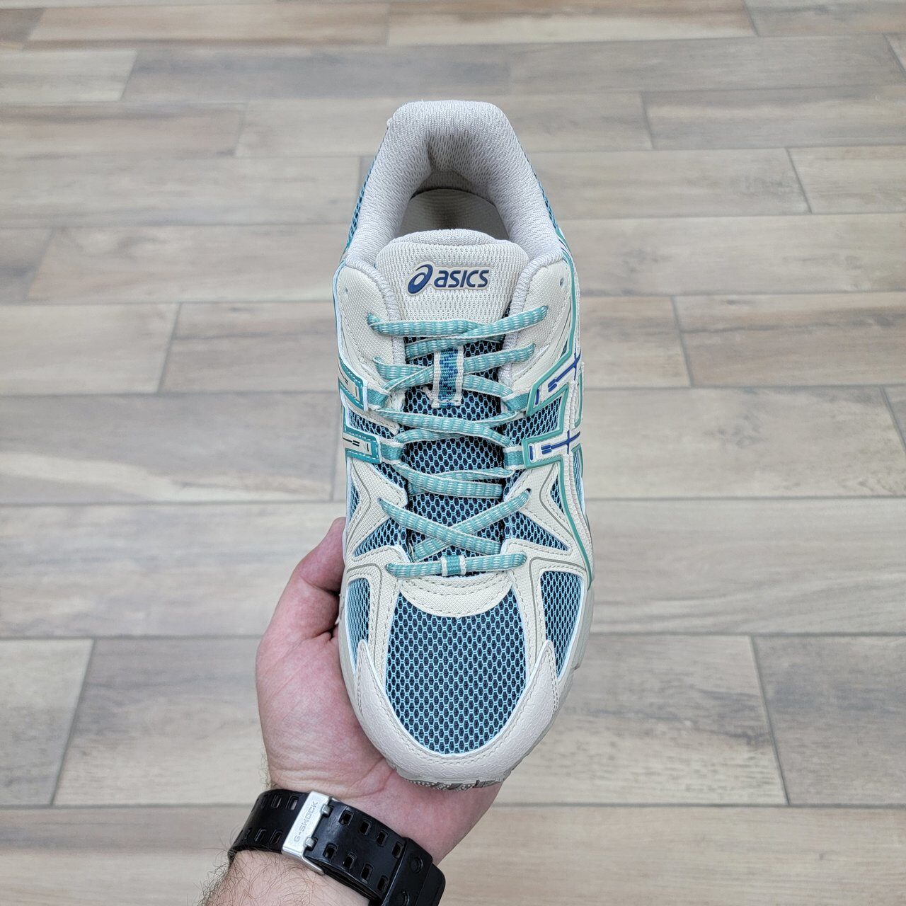 Бежевые мужские и подростковые кроссовки Асикс Гель Кахана 8 | Asics ...