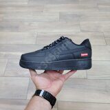 Кроссовки Supreme X Nike Air Force 1 Low 'Box Logo - Black'