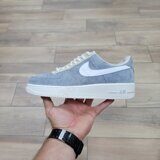 Кроссовки Nike Air Force 1 Suede Low Gray Beige