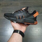 Кроссовки Adidas NMD R1 V2 Black Orange                                                                                                                         
