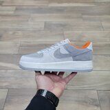 Кроссовки Nike Air Force 1 07 Gray Orange