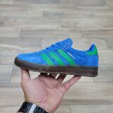 Кроссовки Wmns Adidas Gazelle Indoor Blue Green