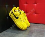 Кроссовки Nike Air Force 1 x Supreme The North Face Yellow