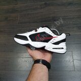 nike air monarch white black