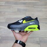 Кроссовки Nike Air Max 90 Black Gray Green