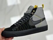 Кроссовки Nike Sb Zoom Blazer Mid Premium Black Gray