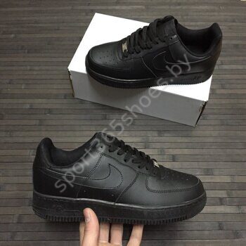 Купить кроссовки Найк | Nike Air Force 1 Low Triple Black в интернет ...
