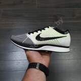 Кроссовки Nike Flyknit Racer Gray Green White
