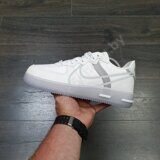 Кроссовки Nike Air Force 1 React QS White / Light Bone / Sail-Rush Coral