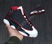 Баскетбольные кроссовки Air Jordan 13 Black White Red