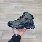 Кроссовки Salomon X Ultra 4 Mid Khaki с мехом