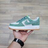 Кроссовки Akira X Nike Air Force 1 07 Low Suede Green White