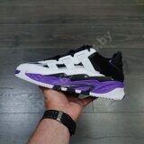 Кроссовки Adidas Niteball White Black Purple