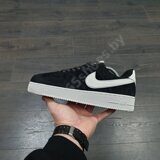 Кроссовки Nike Air Force 1 Suede Low Black White